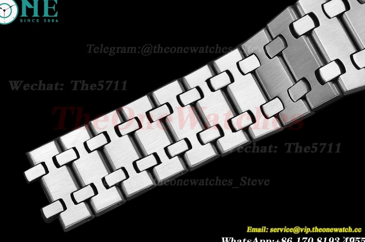 41mm Royal Oak 15400 GDF White SS MY8215 Dial SS 1231